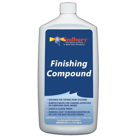 SUDBURY Finishing Compound - 32oz Liquid 446